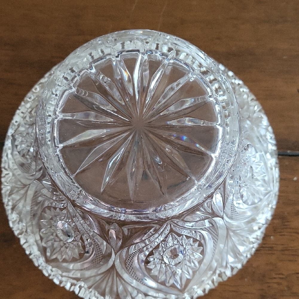 Silver Starburst Party Decorations. Hand Carried Polish Crystal from Poland.